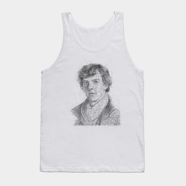 Benedict Cumberbatch Tank Top by Draw Drew Drawn